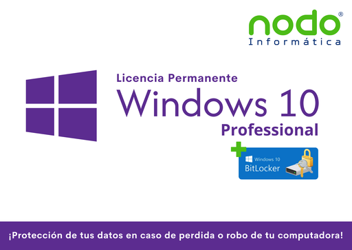 [SOFT000010] Windows 10 Pro - Licencia Permanente